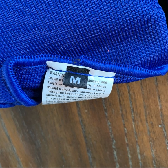Combat Sports Mens Blue International Grappling Training Shin Guards Size M. New - Picture 3 of 3